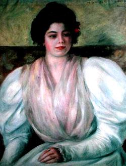 L'expo Renoir au Grand Palais... (avec Gad)