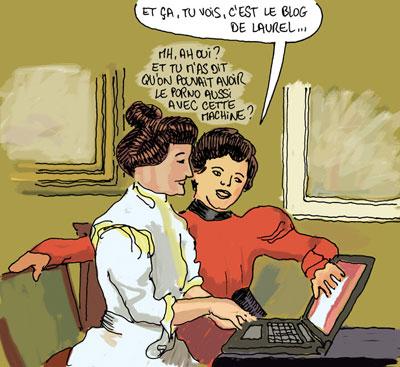 L'expo Renoir au Grand Palais... (avec Gad)