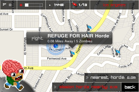 Foursquare + iPhone + mmtrg = mobzombies