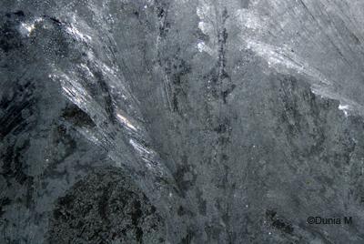 La Chaux-de-Fonds: givre sur vitres décembre 2009