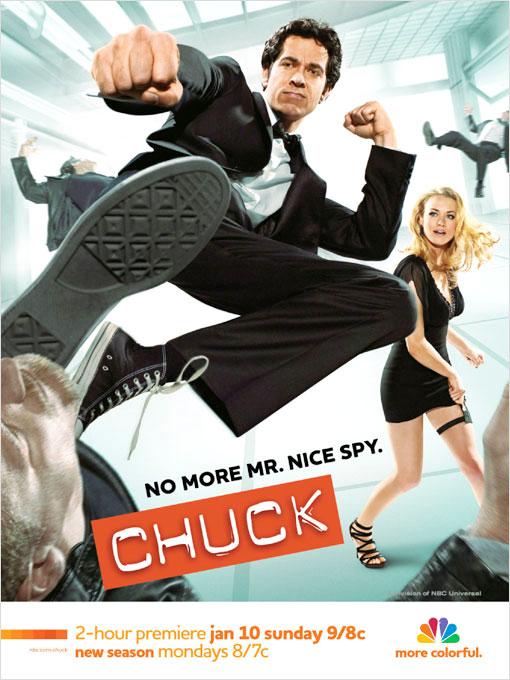 16/12 | PROMO : L'affiche officielle de la troisième saison de Chuck!