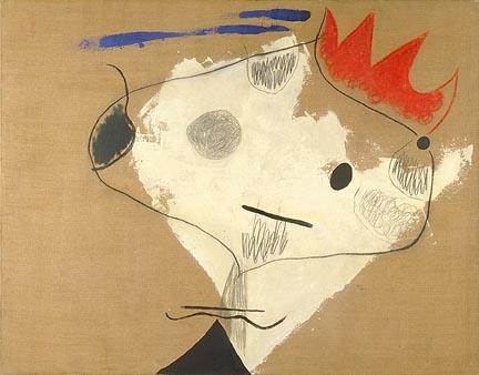 Joan Miró - Peintre espagnol - Des éléments de biographie et quelques oeuvres miro-le-fou-du-roi-1926-huile-fusain.1259733875.jpg
