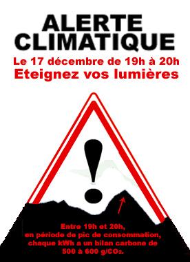 Alerte - sobriété énergétique