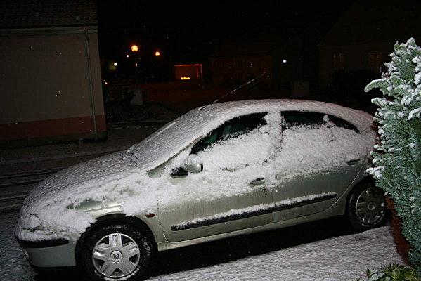 Ce soir, il neige à gros flocons dans le nord !