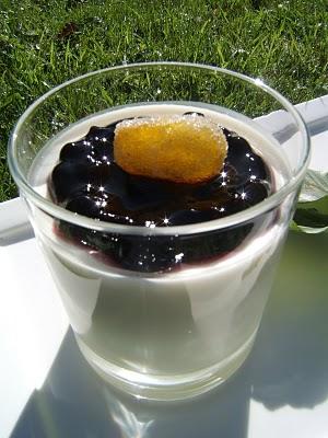 Panna cotta au kirch