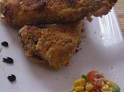 cotelettes d'agneau croquant couscous.