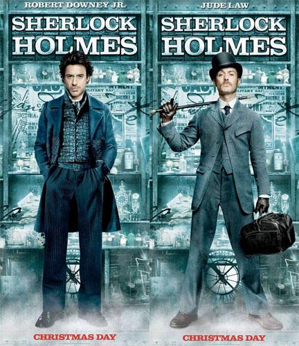 Sherlock Holmes ... Les nouvelles affiches du film !