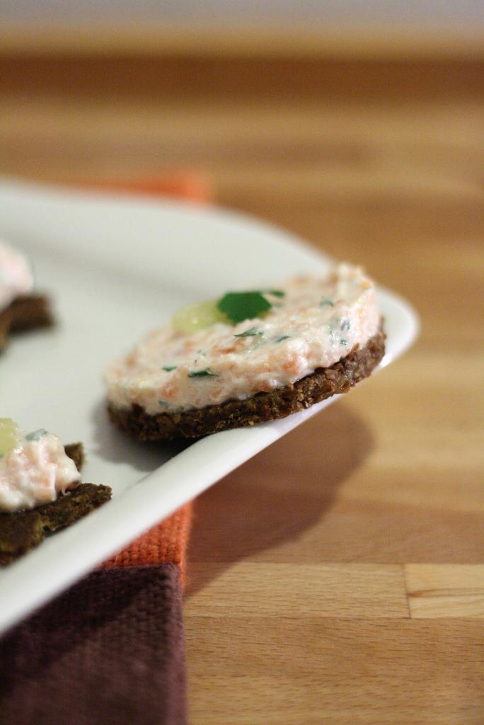 Mousse de saumon fumé