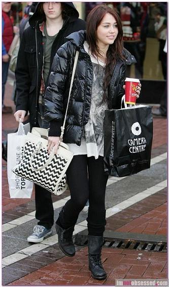 Miley Cyrus magasine à Dublin