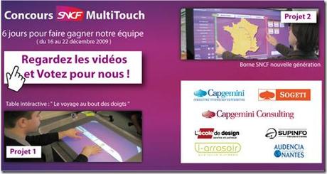 multitouch thumb Concours SNCF MultiTouch