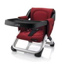 Chaise haute de voyage rouge