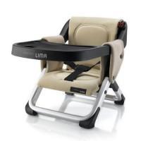 Chaise haute voyage beige