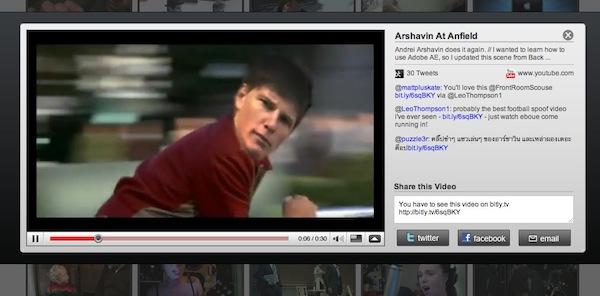 bitly tv 2 Bitly.tv: le buzz vidéo sur le Web