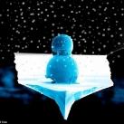 thumbs petit bonhomme de neige 001 Le plus petit bonhomme de neige au monde (2 photos)