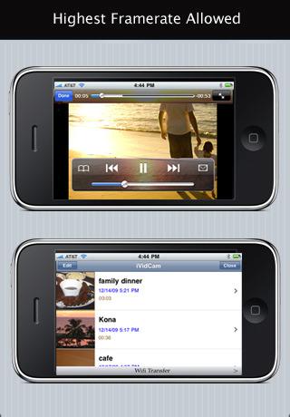 [Application IPA] Exlusivité EuroiPhone : iVidCam 1.0