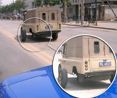 La Chine pays de tout et de n'importe quoi...