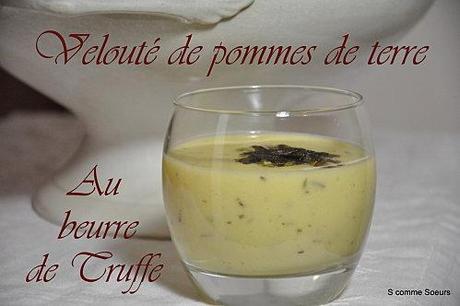Velouté de pommes de terre au beurre de truffe veloutébiscuits 065