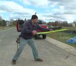 vidéo lancer mètre ruban