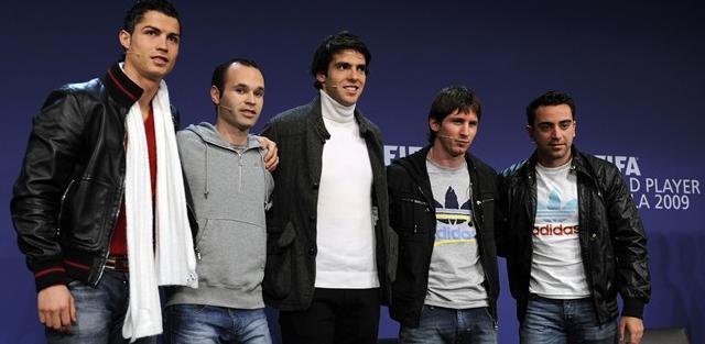 Le joueur et l'équipe FIFA de l'année 2009