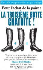 Les moustiques n'aiment pas les applaudissements, Auguste Derrière