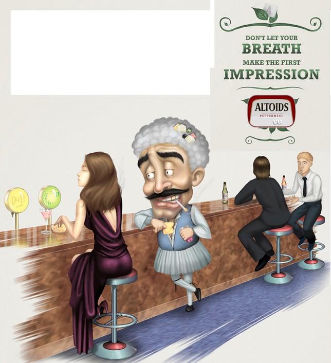 pub mauvaise haleine