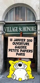 Une nouvelle Galerie BD à Paris : Petits Papiers Paris