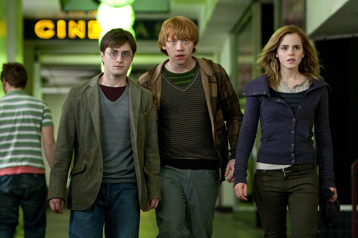 Daniel Radcliffe, Emma Watson et Rupert Grint. Warner Bros.