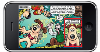 Wallace et Gromit, le premier best-seller numérique serait sur iPhone