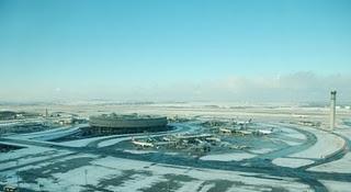 Roissy sous la neige