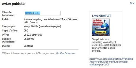 Comment faire du Buzz autour du lancement d’un produit ? pub facebook