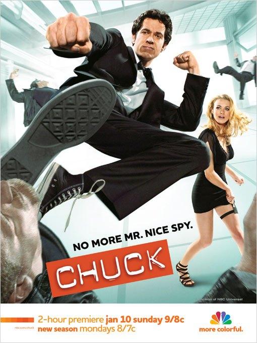 Chuck saison 3 ... La nouvelle affiche promo
