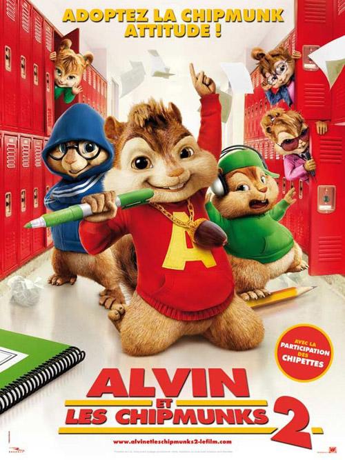 Alvin et les Chipmunks 2 ... sortie cinéma de la semaine !