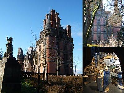 Les crêches au château de Trévarez...