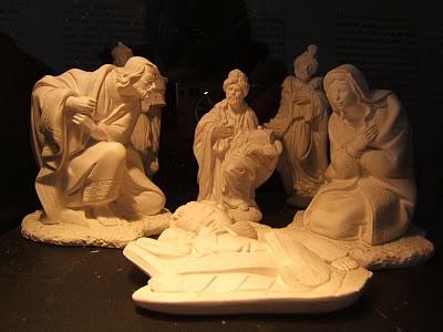 Les crêches au château de Trévarez...