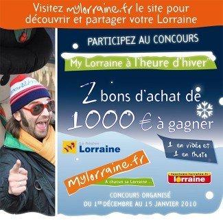 Concours photo / vidéo sur MyLorraine.fr : Gagnez 1000€