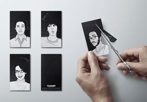 PAS LE TEMPS D’ALLER CHEZ LE COIFFEUR… Reste la carte à découper