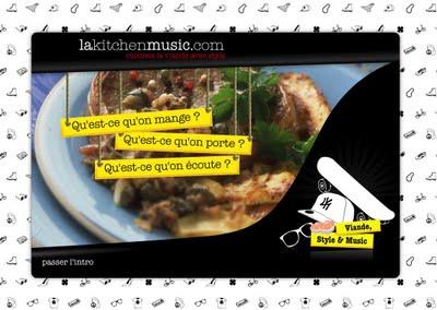 La Kitchen Music, une nouvelle façon de cuisiner...