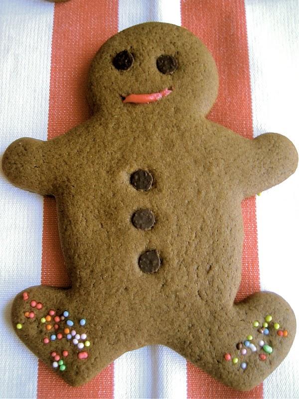 Mes gingerbread men ou bonshommes en pain d'épices, mangez moi dixit les bonshommes!