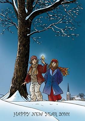 Les auteurs BD souhaitent de bonnes fêtes : Thierry Cayman