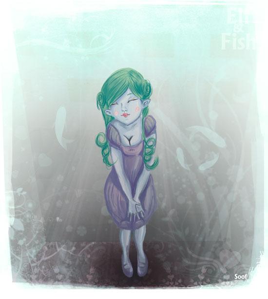 illustration elfe photoshop