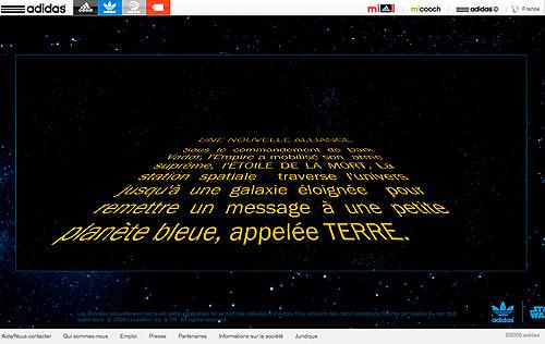 Death Star Superlaser Application by Adidas...