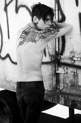 Ethan James, model l'agence 