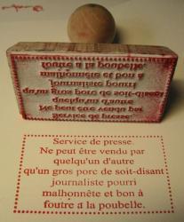 Le tampon sacré de l'éditeur : manuscrit refusé