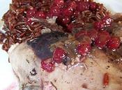 Faisan roti airelles sauvages