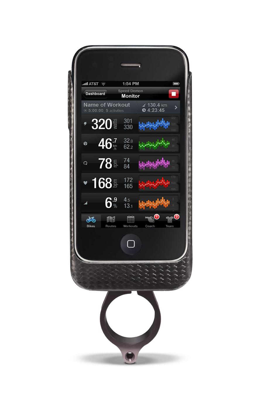 Accessoire iPhone pour cyclistes : Pedal Brain