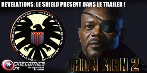 le shield dans le trailer de Iron-man 2