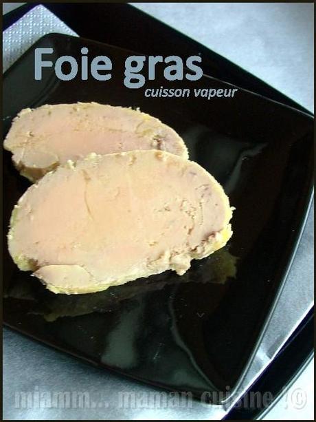 foie gras vapeur Affichage Web grand format
