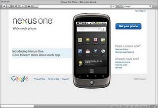 Google Checkout for buying nexus one