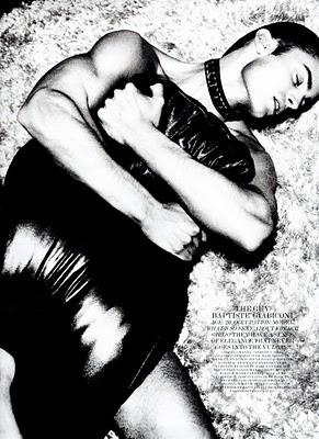 * Baptiste Giabiconi & French girls pour Interview Magazine *