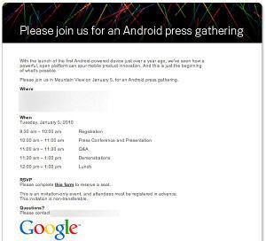google-event-nexus-one